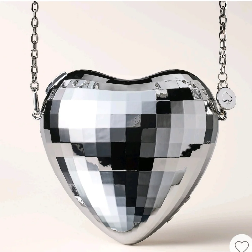 Kate Spade X Target Disco Heart Crossbody Bag NWT Limited Edition